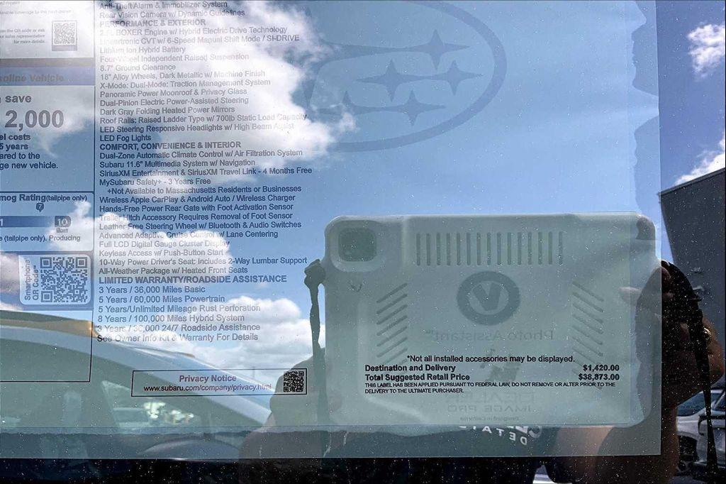 new 2025 Subaru Forester Hybrid car, priced at $35,343