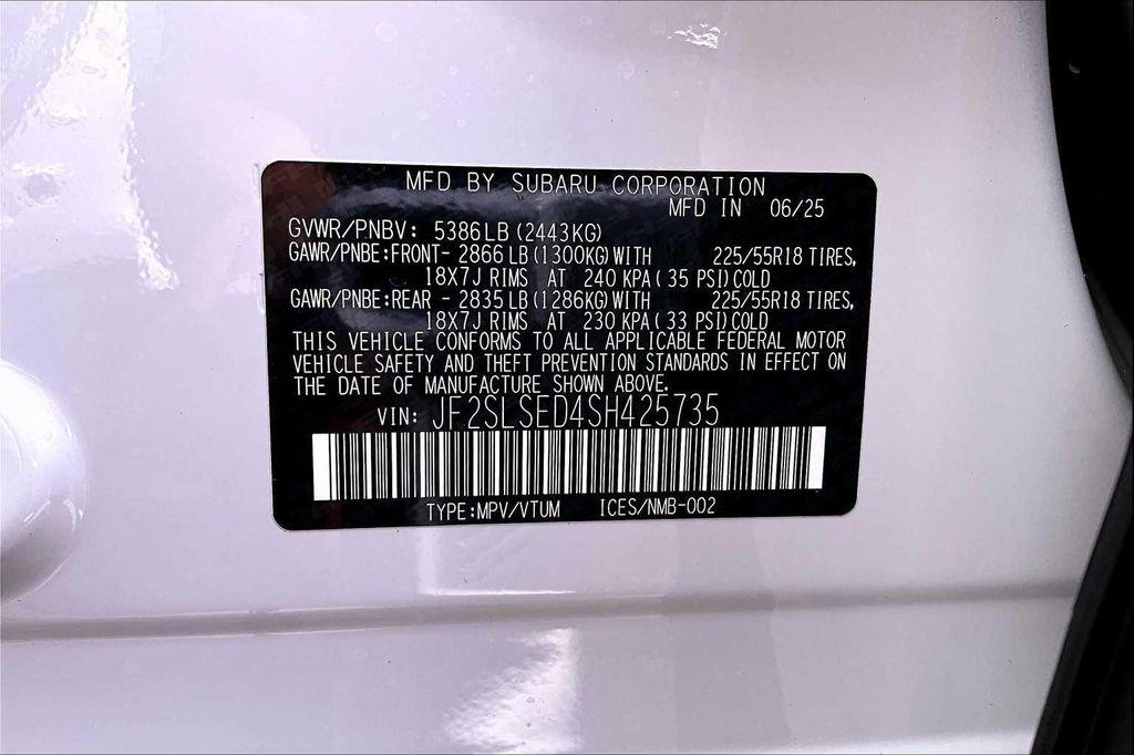 new 2025 Subaru Forester Hybrid car, priced at $35,343