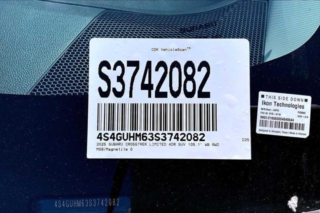 new 2025 Subaru Crosstrek car, priced at $33,630