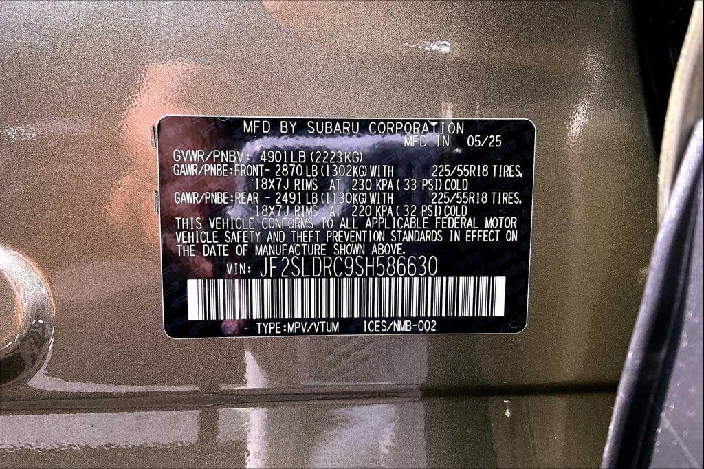 new 2025 Subaru Forester car, priced at $37,766