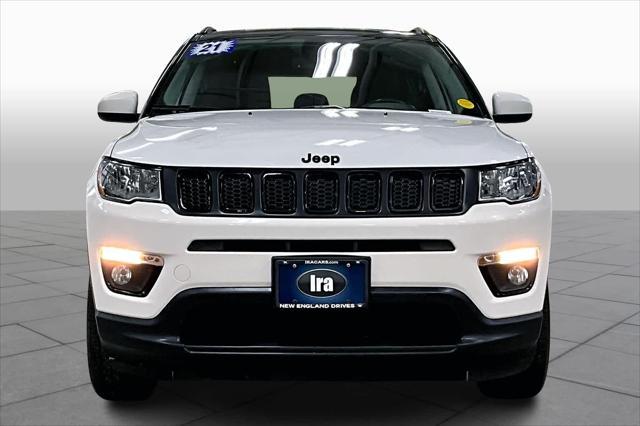 used 2021 Jeep Compass car, priced at $18,470