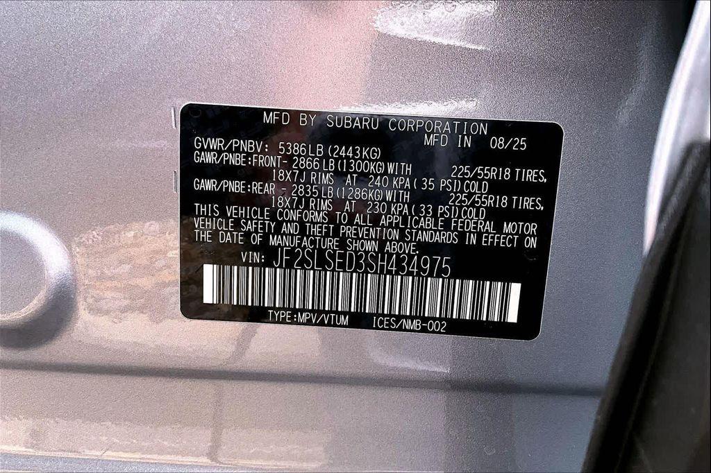 new 2025 Subaru Forester Hybrid car, priced at $35,562