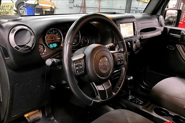 used 2017 Jeep Wrangler Unlimited car, priced at $17,400