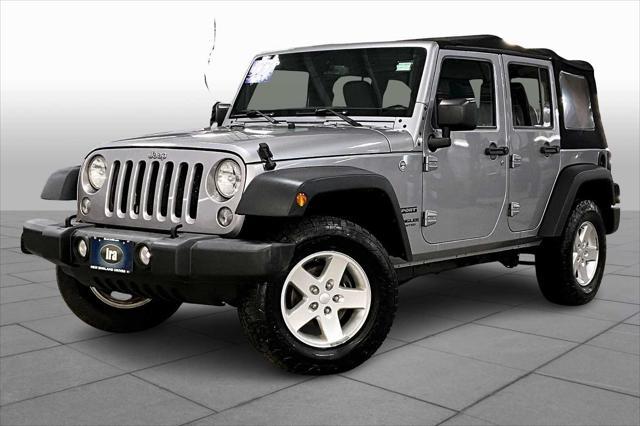 used 2017 Jeep Wrangler Unlimited car, priced at $15,988