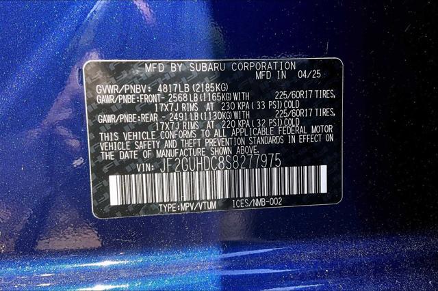 new 2025 Subaru Crosstrek car, priced at $29,540