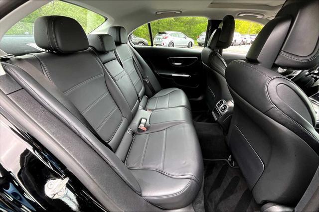 used 2022 Mercedes-Benz C-Class car, priced at $37,477