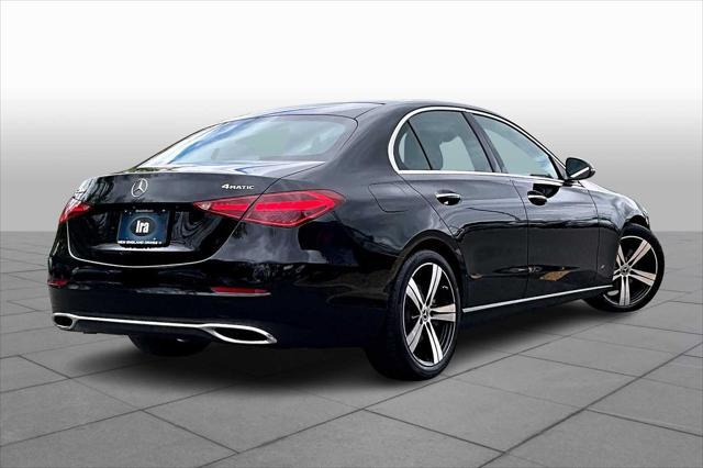 used 2022 Mercedes-Benz C-Class car, priced at $37,477