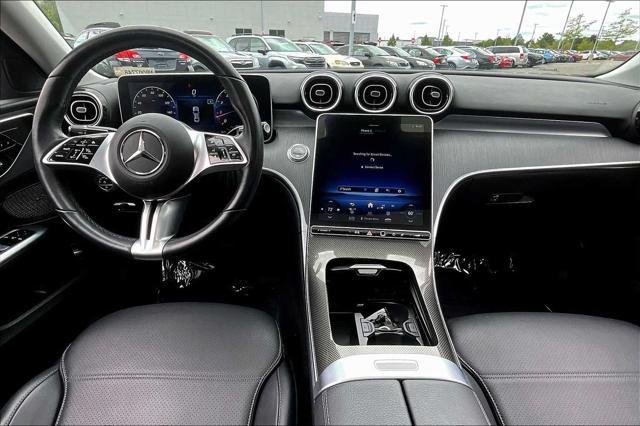 used 2022 Mercedes-Benz C-Class car, priced at $37,477