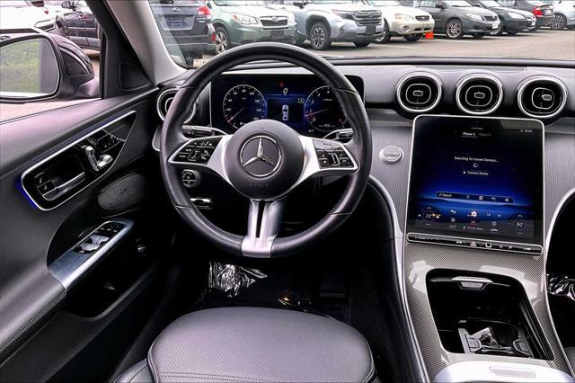used 2022 Mercedes-Benz C-Class car, priced at $37,477
