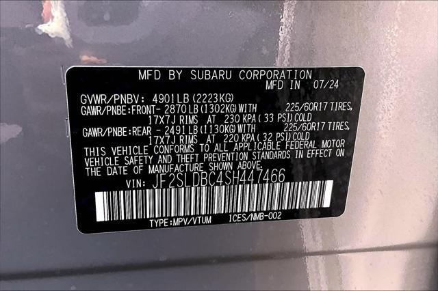 new 2025 Subaru Forester car, priced at $34,594