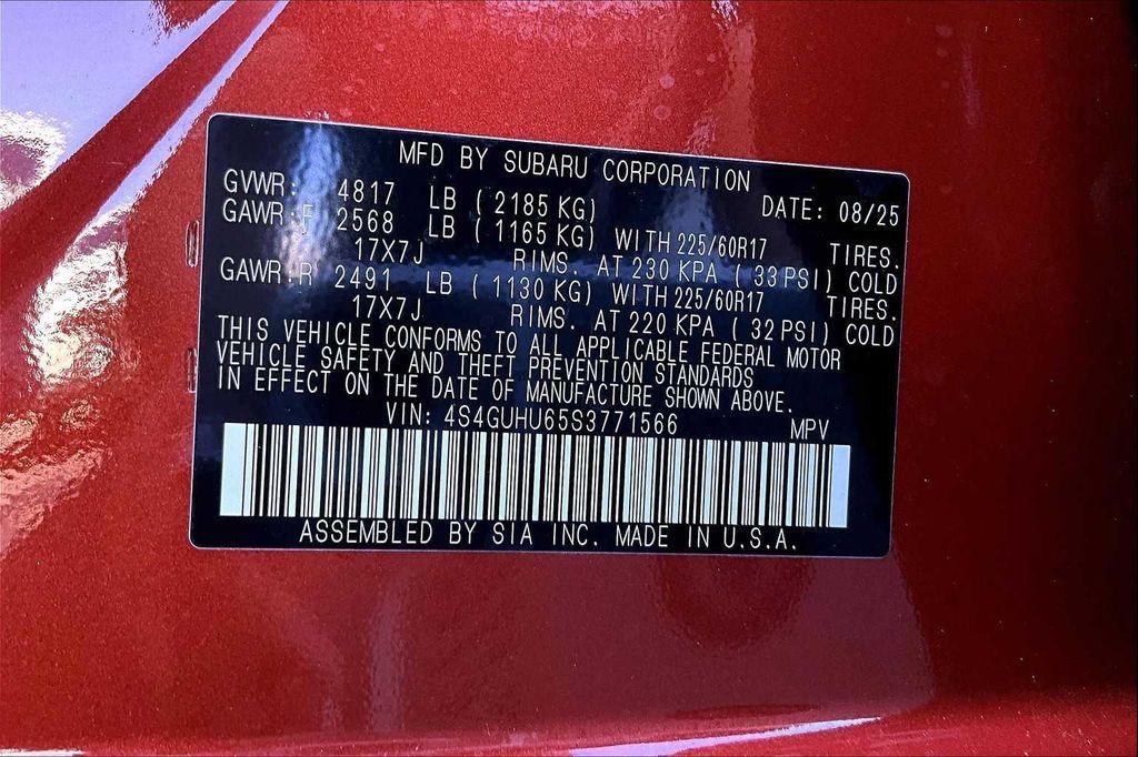 new 2025 Subaru Crosstrek car, priced at $34,203