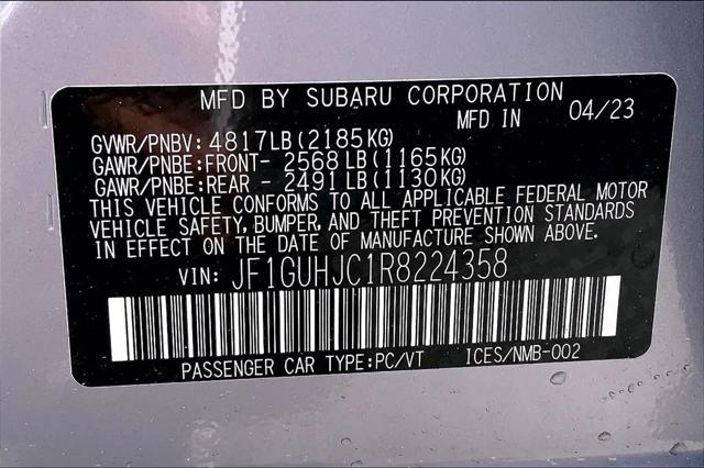 used 2024 Subaru Impreza car, priced at $29,889