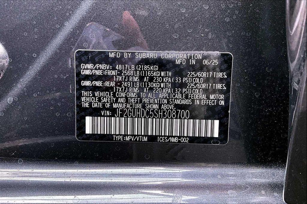 new 2025 Subaru Crosstrek car, priced at $29,147