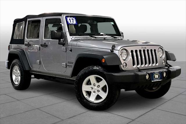 used 2017 Jeep Wrangler Unlimited car, priced at $18,990