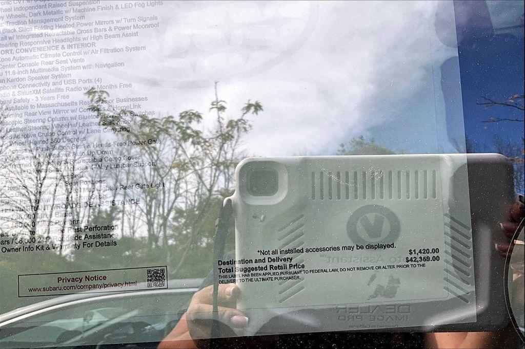 new 2025 Subaru Outback car, priced at $38,298