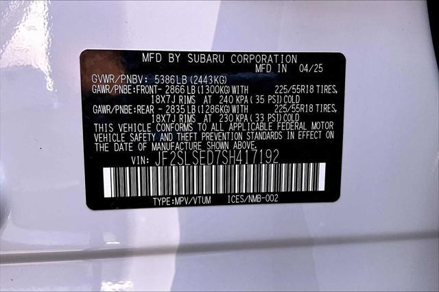 new 2025 Subaru Forester Hybrid car, priced at $37,771