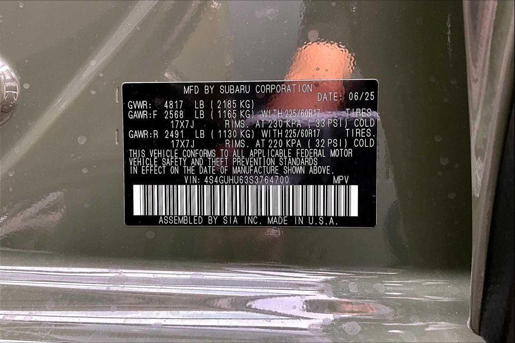 new 2025 Subaru Crosstrek car, priced at $34,560