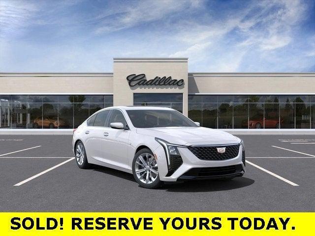 new 2025 Cadillac CT5 car, priced at $63,960