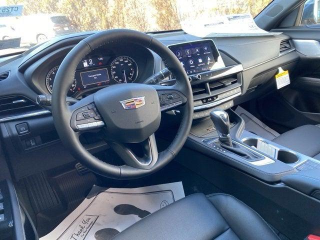 new 2025 Cadillac CT4 car, priced at $47,583