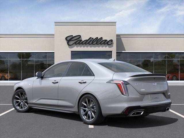 new 2025 Cadillac CT4 car, priced at $51,195