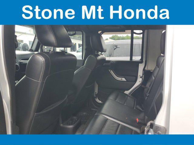 used 2012 Jeep Wrangler Unlimited car, priced at $14,339