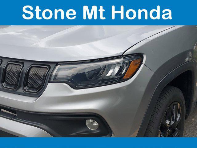 used 2022 Jeep Compass car, priced at $22,938