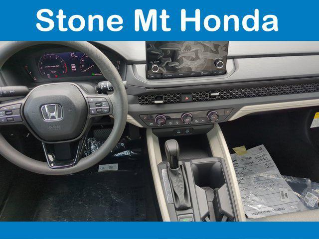 new 2025 Honda Accord car, priced at $31,710