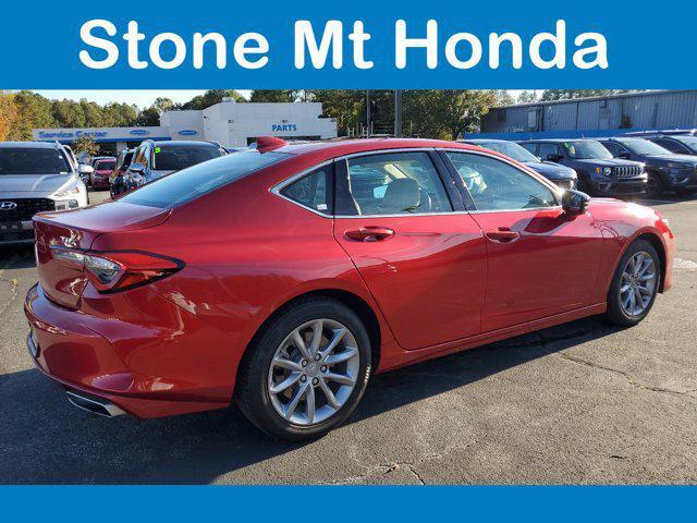 used 2021 Acura TLX car, priced at $23,590