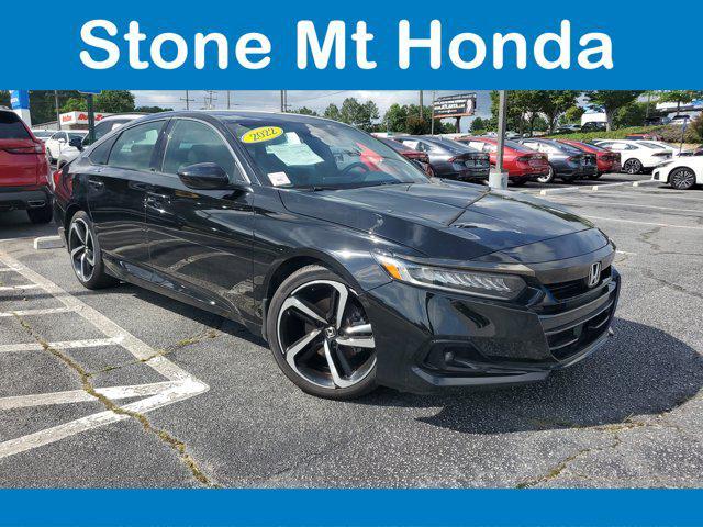 used 2022 Honda Accord car, priced at $26,997