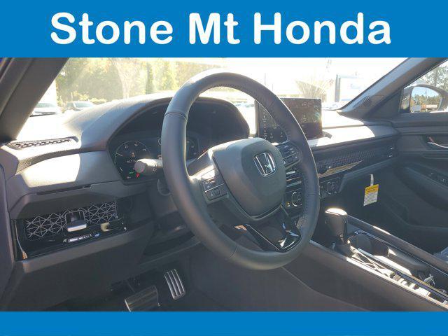 new 2025 Honda Accord Hybrid car, priced at $33,700
