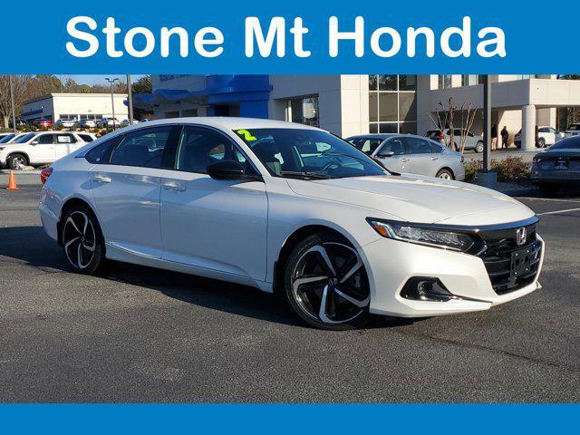 used 2022 Honda Accord car, priced at $27,997