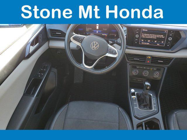 used 2022 Volkswagen Taos car, priced at $18,073