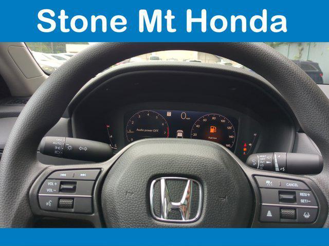 new 2025 Honda Accord car, priced at $29,445
