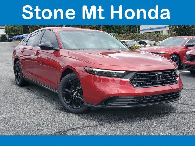 new 2025 Honda Accord car, priced at $30,705