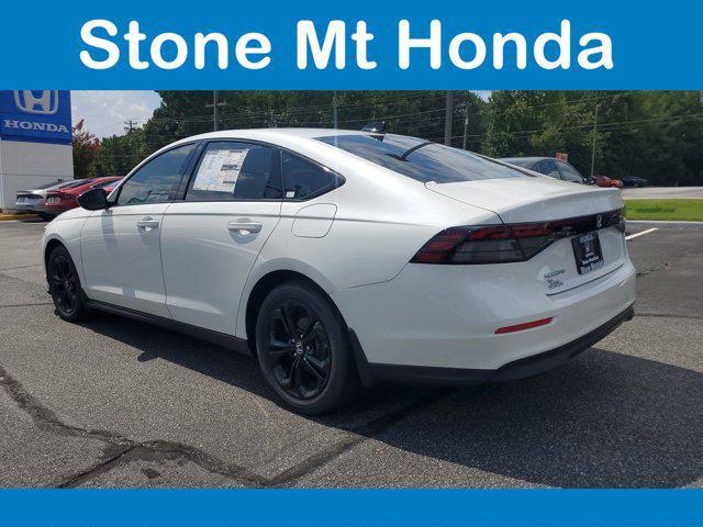 new 2025 Honda Accord car, priced at $29,875