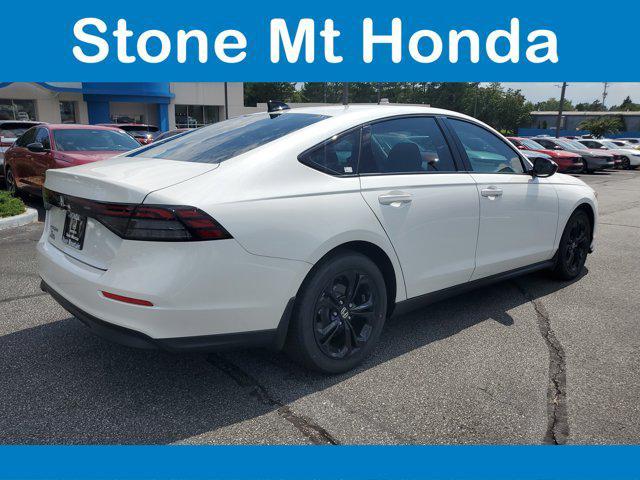 new 2025 Honda Accord car, priced at $29,875