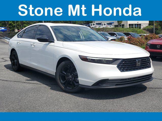 new 2025 Honda Accord car, priced at $29,875