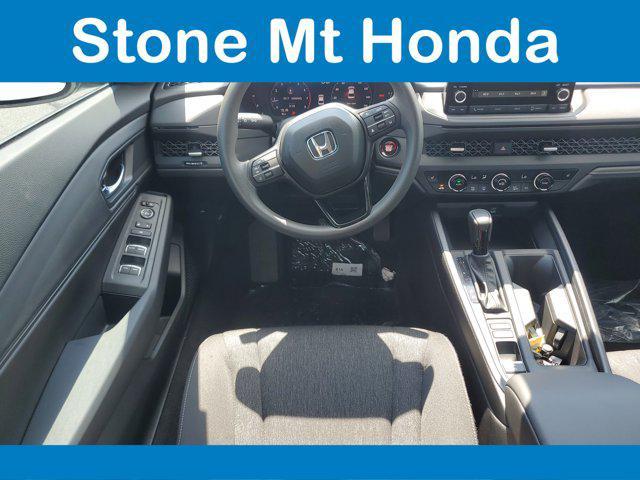 new 2025 Honda Accord car, priced at $29,875