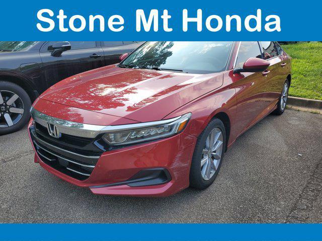 used 2021 Honda Accord car, priced at $17,262