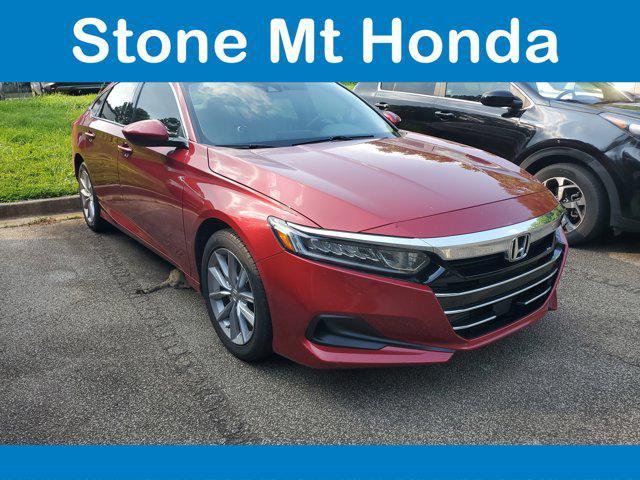 used 2021 Honda Accord car, priced at $17,262