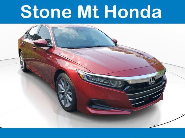 used 2021 Honda Accord car, priced at $16,850