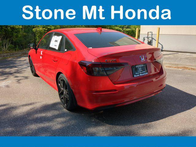 new 2025 Honda Civic car, priced at $27,400