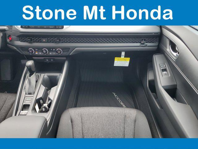 new 2025 Honda Accord car, priced at $28,257