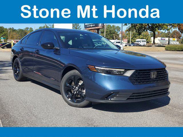 new 2025 Honda Accord car, priced at $30,319