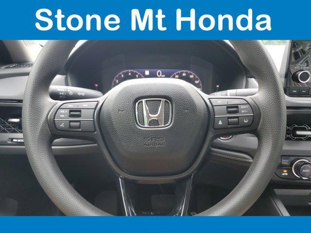 new 2025 Honda Accord car, priced at $29,445