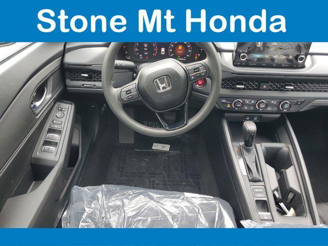 new 2025 Honda Accord car, priced at $29,445