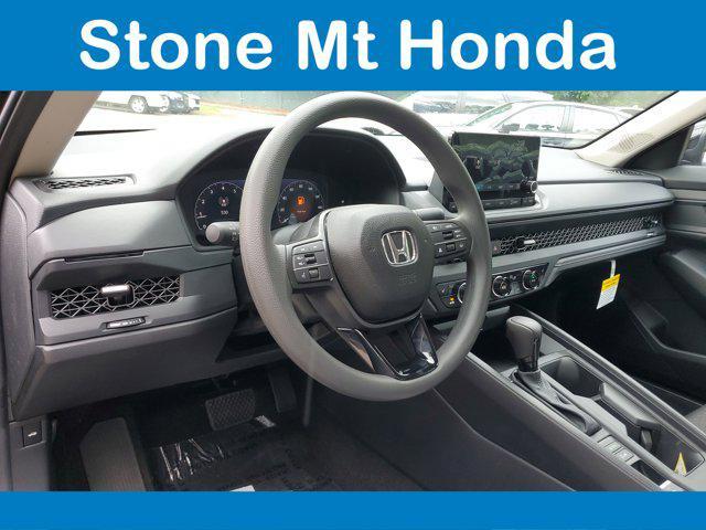 new 2025 Honda Accord car, priced at $29,445