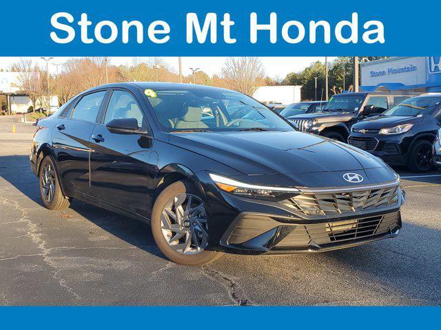 used 2024 Hyundai Elantra car, priced at $17,990