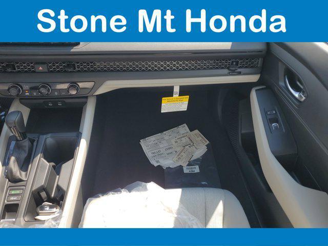 new 2025 Honda Accord car, priced at $28,688