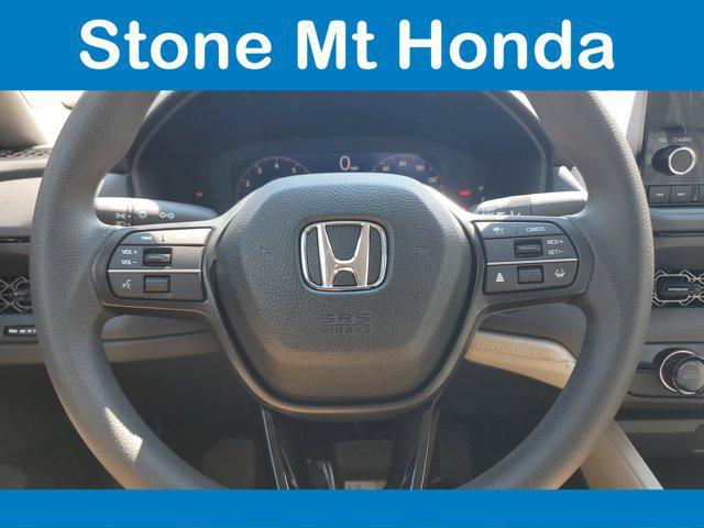 new 2025 Honda Accord car, priced at $28,688